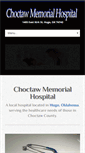 Mobile Screenshot of choctawmemorial.com